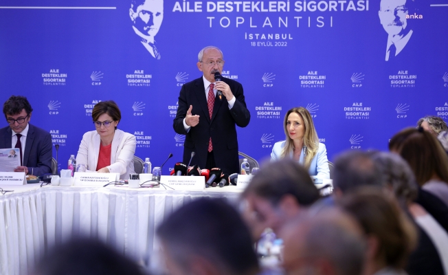 Kılıçdaroğlu: “Temel amaç her ailede asgari bir sigortalının çalışmasına ortam yaratmak"