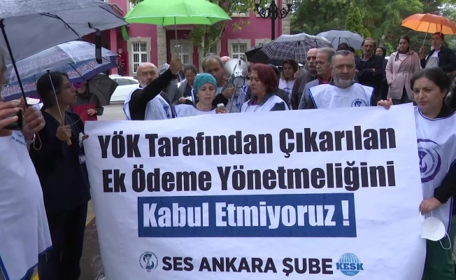 Sağlık emekçileri: "Üniversite hastanelerinde çalışan emekçiler şimdi de yönetmelikler kapsamına mağdur edilmektedir"
