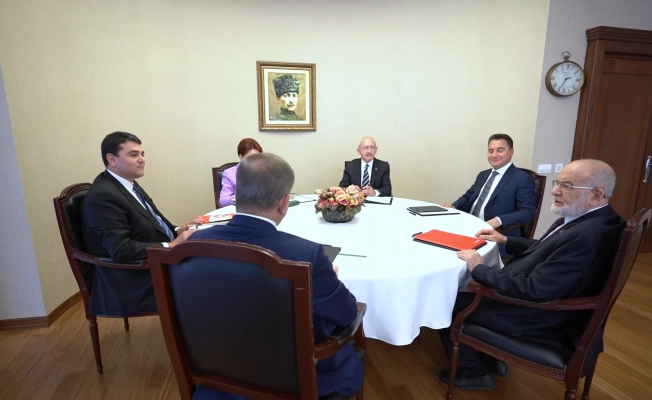 Altılı Masa’nın ikinci tur görüşmesinin ilk açıklaması: "Milletimiz müsterih olsun... Altılı Masa yeni bir başlangıç ve yeni bir inşadır"