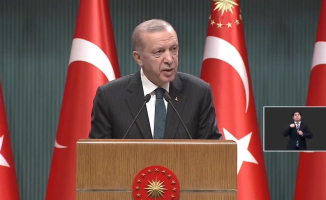 Erdoğan'dan 29 Ekim Cumhuriyet Bayramı mesajı