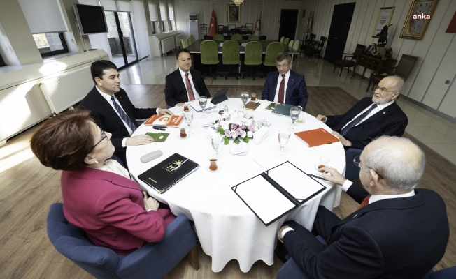 Altı siyasi parti genel başkanından ortak açıklama: “Güçlendirilmiş Parlamenter Sisteme Geçiş Süreci Yol Haritasını da ayrıntılı bir biçimde değerlendirerek hazırlıklarımızın büyük bölümünü tamamladık"