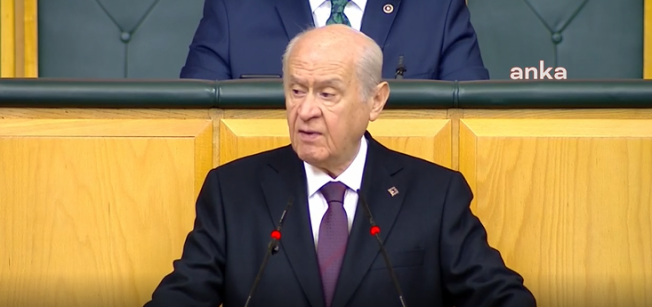 Bahçeli'den Erdoğan'a Sisi ve Esad Desteği