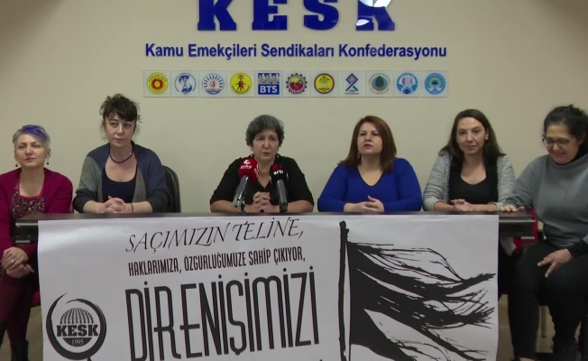 KESK 25 Kasım eylem takvimini açıkladı