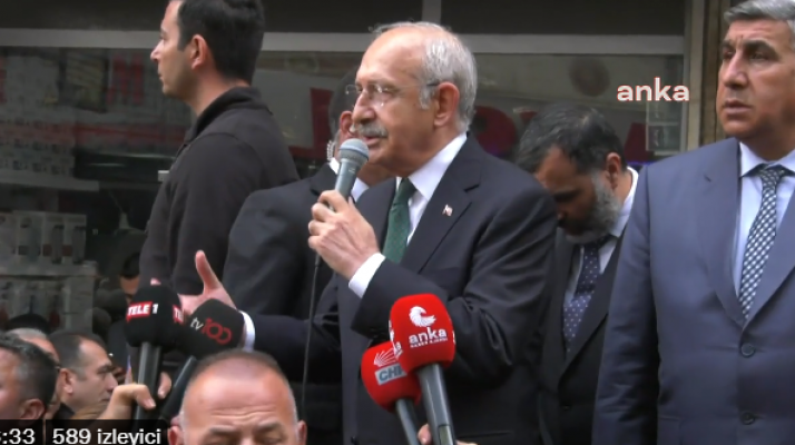 Kılıçdaroğlu: "Araya adam koyuyorlar 'acaba Kılıçdaroğlu bizle görüşür mü?' Ben görüşmem çetelerle, milletimle görüşürüm"