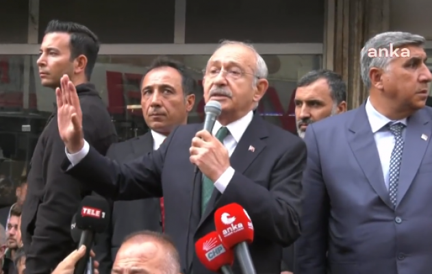 Kılıçdaroğlu, Kilis'te vatandaşlara seslendi: "Suriye'de de Türkiye'de de huzuru ve bereketi sağlayacağım"