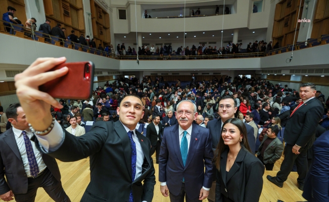 Kılıçdaroğlu, üniversite öğrencileri ile bir araya geldi