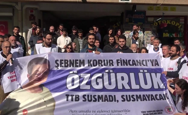 TTB Şebnem Korur Fincancı'nın serbest bırakılması için çağrı yaptı
