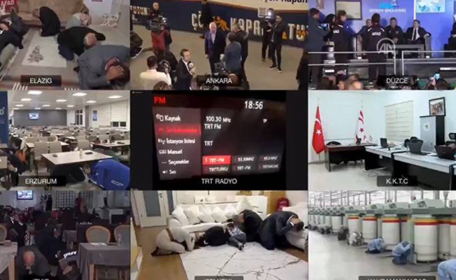 Türkiye genelinde 'Deprem Anı Ülke Tatbikatı' düzenlendi