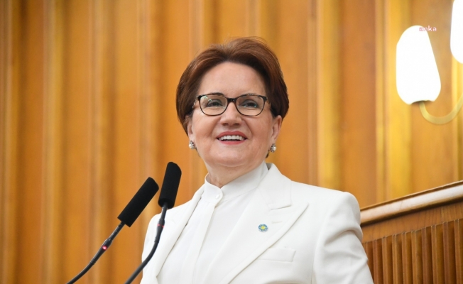 Akşener'den Cumhurbaşkanı Erdoğan'a: “Madem bir söz verdiniz; o zaman sözünüz bir an önce gerçek olsun”