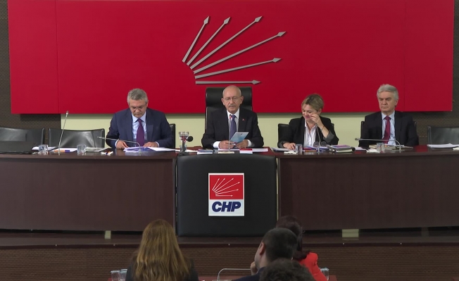 CHP Parti Meclisi, Kemal Kılıçdaroğlu başkanlığında toplandı
