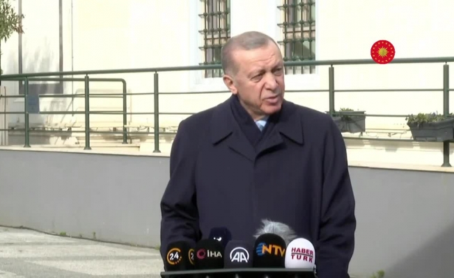 Erdoğan: "Mart'ın diyelim ki 10'unda ilan ettiyse ondan sonra 60 gün ne zaman bitiyorsa işte o gün seçim günüdür"