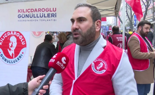 Kılıçdaroğlu Gönüllüleri, Ankara Kızılay'da saha çalışması yaptı