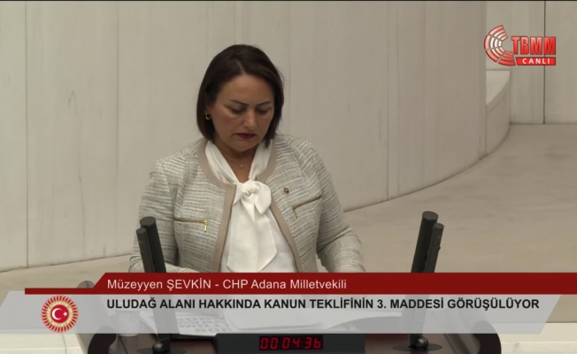 Müzeyyen Şevkin'den AKP'nin "Uludağ Alan Başkanlığı" teklifine tepki: "Derhal bu yasayı geri çekin"
