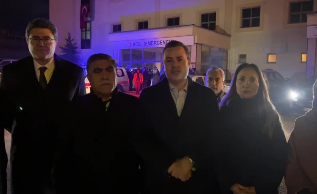 CHP'li Ahmet Akın çökmenin yaşandığı Sarıkamış'ta açıklamalarda bulundu