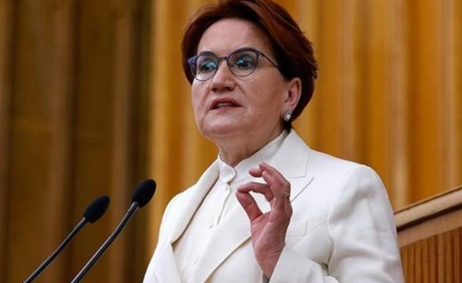 Akşener'den Erdoğan'a: "Edep yahu!"