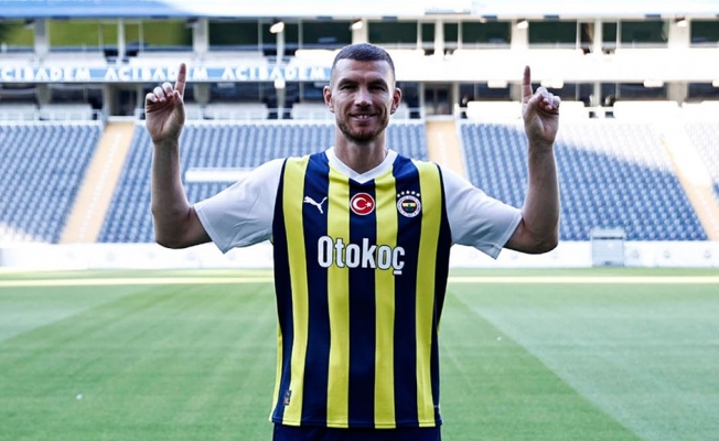 Edin Dzeko: "Burada olduğum için çok mutluyum"
