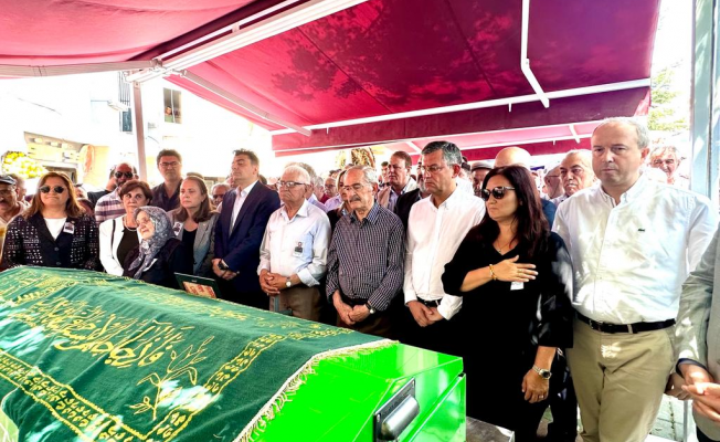 CHP'li Sevda Erdan Kılıç’ın babası Muharrem Erdan, son yolculuğuna uğurlandı.