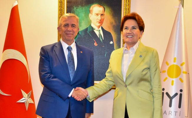 Mansur Yavaş'tan Meral Akşener'e ziyaret