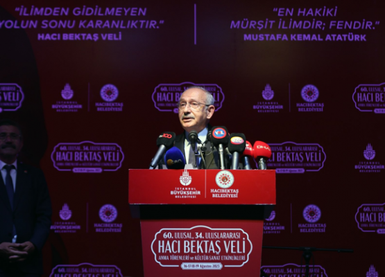 Kılıçdaroğlu: Bugün Hacı Bektaş Veli’nin söylediklerinden çok uzaktaysak, o güzellikleri nerede yitirdiysek onları arayıp bulmalıyız