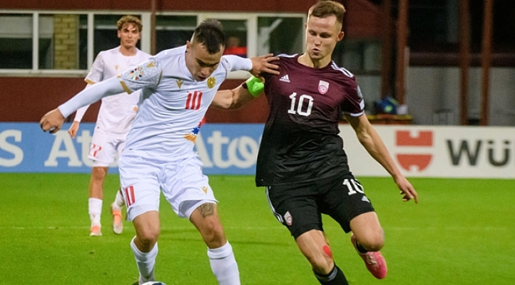 Letonya, Ermenistan’ı 2-0 yendi