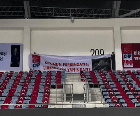CHP Lideri Kılıçdaroğlu, O Pankarta İzin Vermedi
