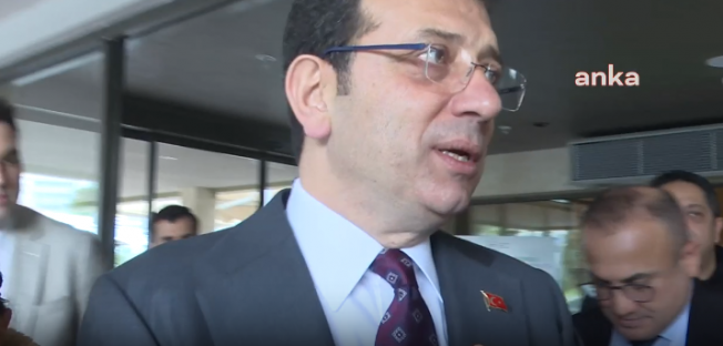 İmamoğlu: ''Bir Başka Partinin Kendi İçinde Yürüyen Süreçleriyle İlgili Konuşmam''