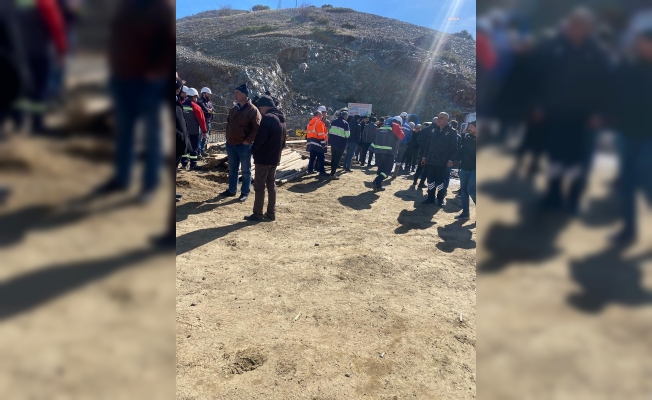 Elazığ'da maden ocağındaki göçükte 4 işçi toprak altında kaldı