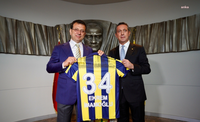 İmamoğlu, Fenerbahçe Başkanı Ali Koç’u ziyaret etti
