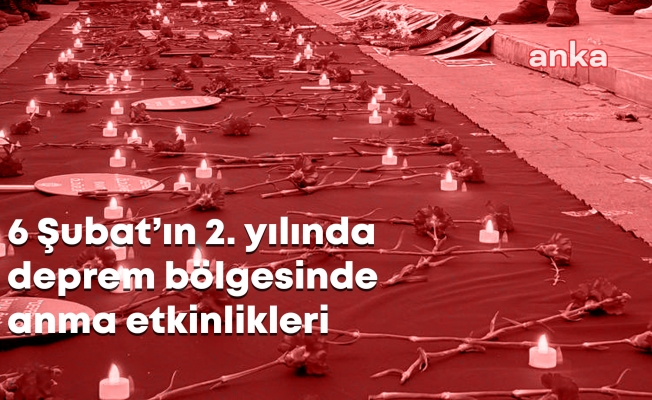 6 Şubat Depremlerinin İkinci Yılında Hayatını Kaybedenler Saat 04.17'de Anıldı