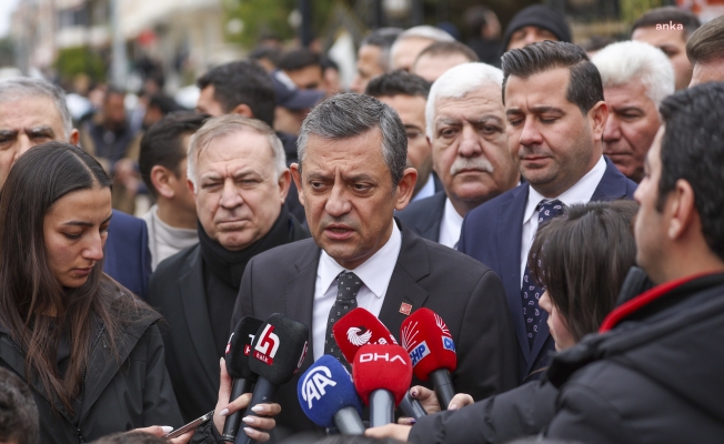 CHP Genel Başkanı Özgür Özel Hatay’da: “Erdoğan, Filistin’in Gazze’den Söküp Atılmasına Sessiz Kalıyor”