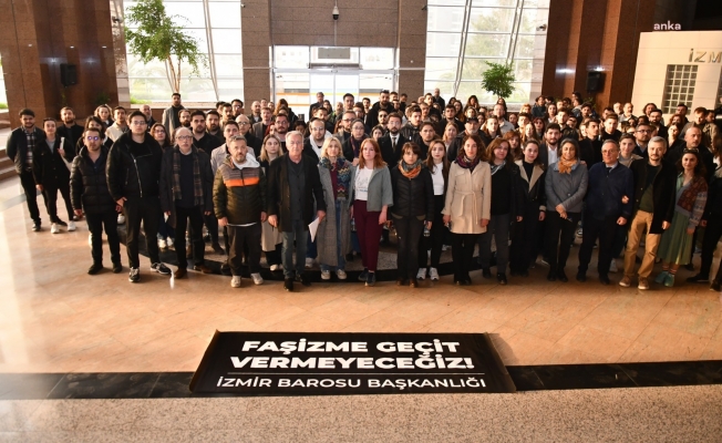 İzmir Barosu’ndan Gözaltılara Tepki: “Hukukun Üstünlüğünü Savunmak İçin Buradayız”