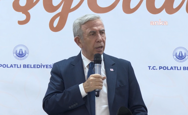 Mansur Yavaş Polatlı'da: "Güzel Bir İsim Bırakarak İkinci Dönemin Sonunda Görevi Bırakmayı Düşünüyoruz"