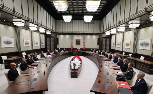 MGK: Terör örgütünün kendisini feshi, silahsızlanması ve uzantılarının tasfiye sürecinin takibine titizlikle devam edilecek