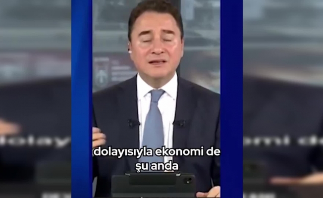 Ali Babacan: "Ekonominin ortasına büyük bir sis bombası bırakıldı. Sisli ortamda ekonomi yavaşlar"