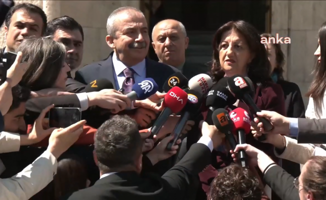 DEM Parti İmralı Heyeti, Cumhurbaşkanı Erdoğan'la Görüşmek İçin Meclis'ten Ayrıldı: "Türkiye’ye Hayırlı Olsun, Barışa Vesile Olsun"