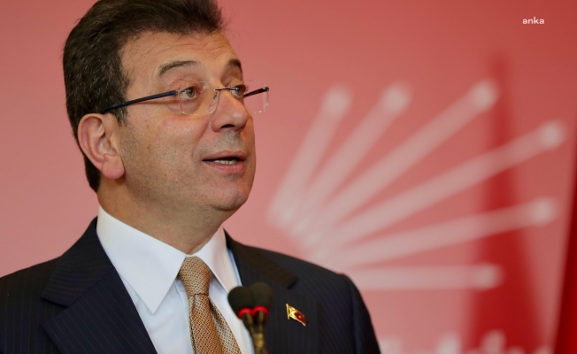 İmamoğlu: Yokluğumu fırsat bilip 'Kanal İstanbul' denen rant projesi uğruna Sazlıdere Barajı’nın etrafında 24 bin konutun inşaatını başlattılar