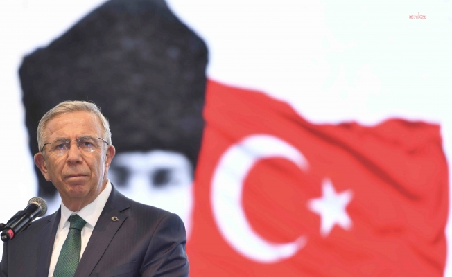 Mansur Yavaş: "Türk Polis Teşkilatı’nın 180. Yılını Kutluyorum"