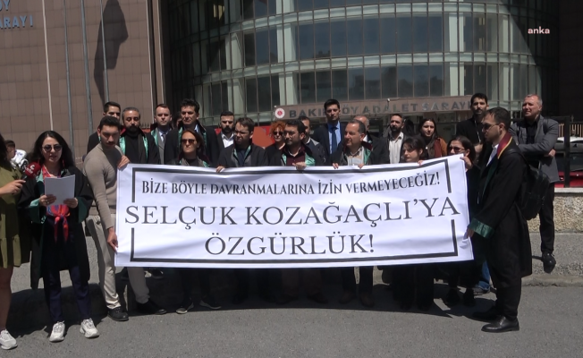 Selçuk Kozağaçlı'nın yeniden cezaevine gönderilmesine itiraz... Meslektaşları: Üzgün değiliz, umutsuz değiliz