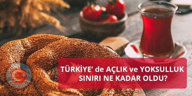 TÜRK-İŞ: Açlık sınırı 24 bin 35 TL, yoksulluk sınırı 78 bin 292 TL'ye yükseldi
