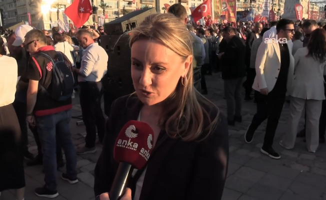 DEVA Partisi’nden istifa etti “Millet İradesine Sahip Çıkıyor” mitinginde CHP rozeti taktı... Seda Kaya Ösen: CHP’ye sahip çıkmayı bir vatan görevi olarak görüyorum