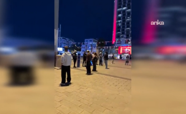 Taksim'de "Duran Adam" eylemi yapan 18 genç gözaltına alındı