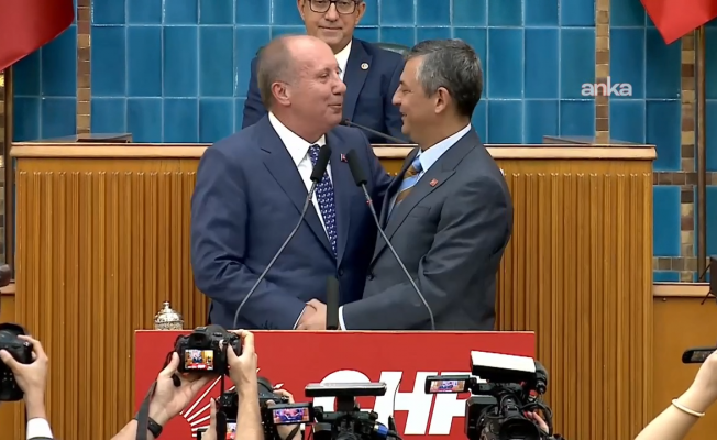 CHP Grup Toplantısı... Memleket Partisi'nden ayrılan Muharrem İnce CHP'ye katıldı