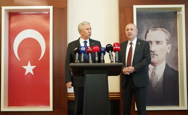 Ümit Özdağ'dan Mansur Yavaş'a ziyaret... Yavaş, İmamoğlu'nun avukatı Pehlivan'ın tutuklanmasına ilişkin konuştu: "Hatalı bir işlemdir, derhal vazgeçilmelidir"