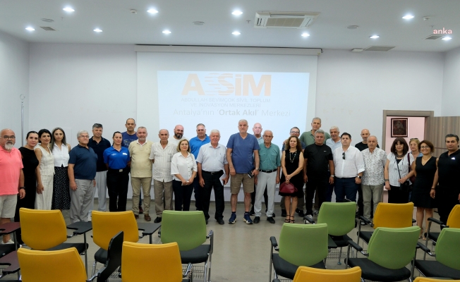 Antalya Müzesi'nin yıkım kararına karşı, sivil toplum kuruluşları toplantı yaptı