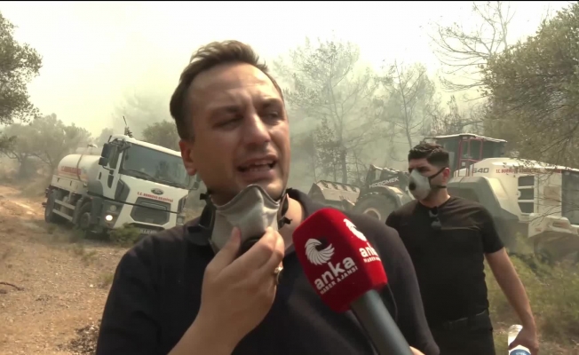 Bornova ve Buca’da orman yangını... Bornova Belediye Başkanı Eşki: “Yangını kontrol altına almaya çalışıyoruz”