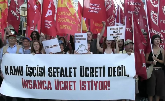 Kamu işçileri, İstanbul’da ses yükseltti: “İşçilerin birliği sermayeyi yenecek”