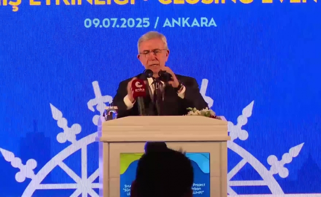 Mansur Yavaş: "Gelecekteki kuşaklara ulaşımı rahatlamış, metro planları en azından yapılmış bir Ankara bırakmaya çalışacağız"