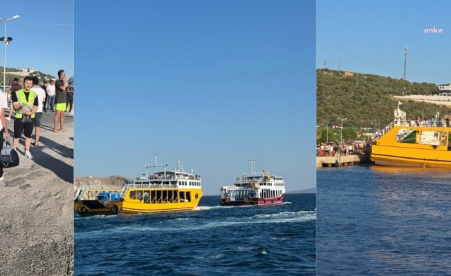 Marmara Adası'ndan Tekirdağ'a seyir halindeki feribotta yangın... Denizcilik Genel Müdürlüğü: Yavuz Naz feribotundaki 207 yolcu güvenle tahliye edildi