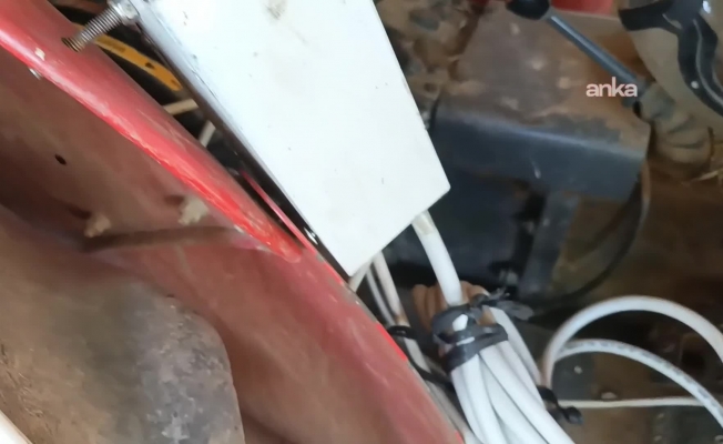 Aydın Karacasulu üretici, kendi gübre makinasını tasarladı