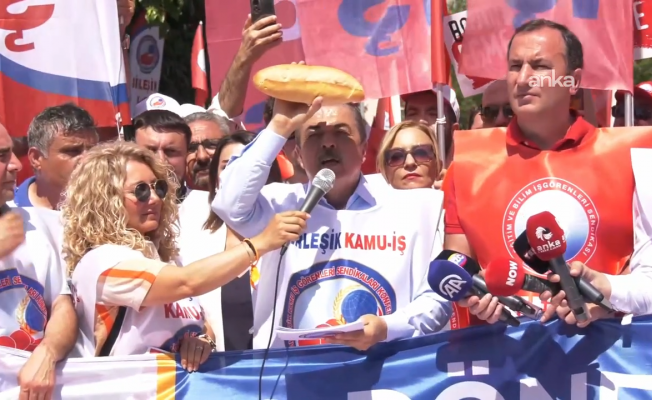 Birleşik Kamu-İş Konfederasyonu’ndan zam teklifine protesto: "Biz sizin köleniz değiliz"